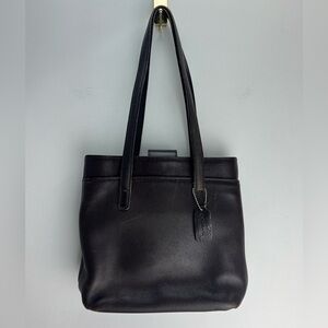 Coach 6810 Vintage Tote Shoulder Bag Brown Leather Classic